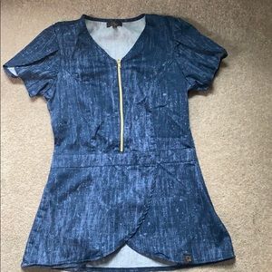 Jaanuu Denim TOP ONLY